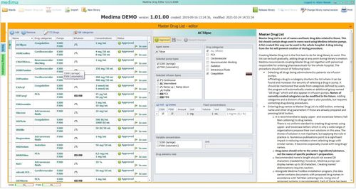 潅流ポンプ管理用ソフト - User ToolBox  - Medima - 医療用 / ウェブ上