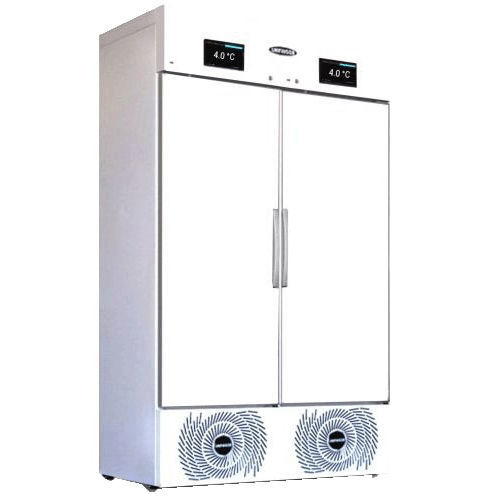 ラボ用冷凍庫 - M-COMBI 650 AP+AN IoTty - unifrigor - キャビネット型 / 扉2枚 / ステンレス鋼製