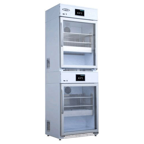 ラボ用冷凍庫 - M-COMBI 280 VP+VN IoTty - unifrigor - キャビネット型 / 扉2枚 / ガラスドア