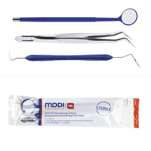 歯科診断用器具一式 - SI951ST-1 - MDDI - Medi Dent Disposable International - 無菌