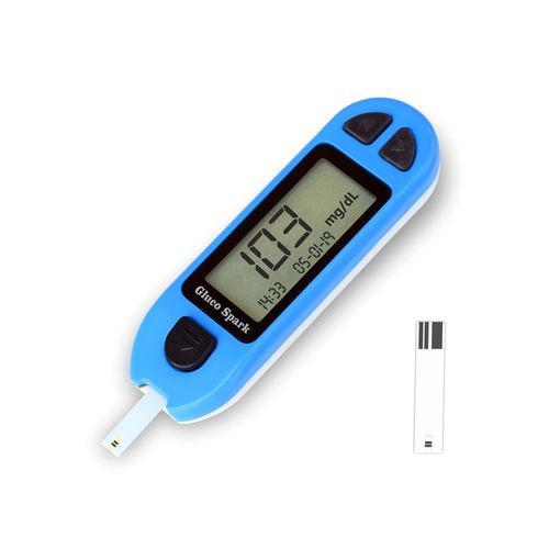 自動血糖測定器 - Gluco Spark - Sensa Core Medical Instrumentation Pvt. Ltd. - コーディング無し / Bluetooth