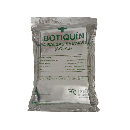 応急処置用袋 - BC32S - botiquin sans - 手持ち式 / ポリエチレン / 断熱