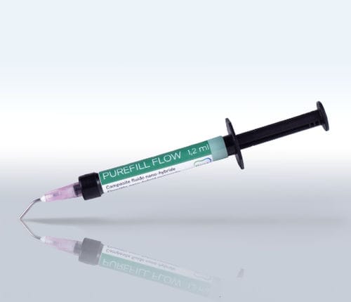 流動性コンポジット歯科材料 - PUREFILL FLOW BIO+ - ELSODENT - ハイブリッドコンポジット / 歯の修復用 / 生体適合性