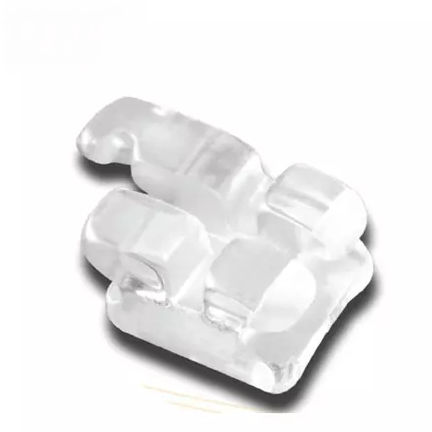 セラミック製矯正ブラケット - C series - Hangzhou DTC Medical Apparatus - ツインフィン / 小型 / 長方形