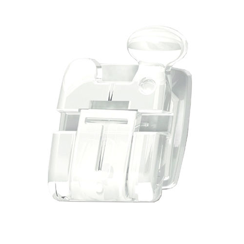 自己結紮矯正ブラケット - CSL21-24 - Hangzhou DTC Medical Apparatus - セラミック製 / 小型 / 長方形