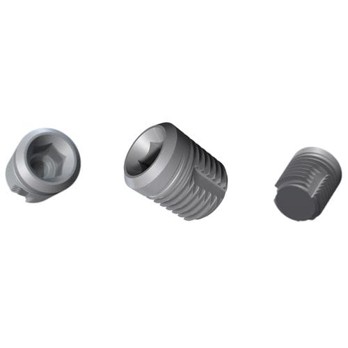 チタン製歯科インプラント - 1.155 - NIKO DENTAL GmbH - インターナル六角形 / 短い / セルフカッティング