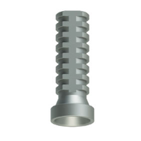 チタン製インプラントアバットメント - MU0602 - Vulkan Implants - 外部 / ストレートタイプ / 一時的