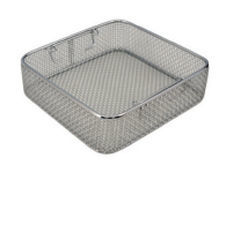 医療器具用滅菌バスケット - 12-493 - Thempson - 有孔 / ステンレススチール製 / 金綱