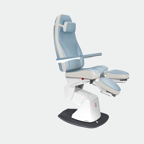 足病治療検査用アームチェア - ALASKA - Capron Podologie - 電動式 / トレンデレンブルグ体位 / 高さ調節可能な