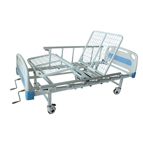 病院用ベッド - Guangdong Kareway Medical Technology - 手動式 / 高さ固定タイプ / 車輪ロックシステム付