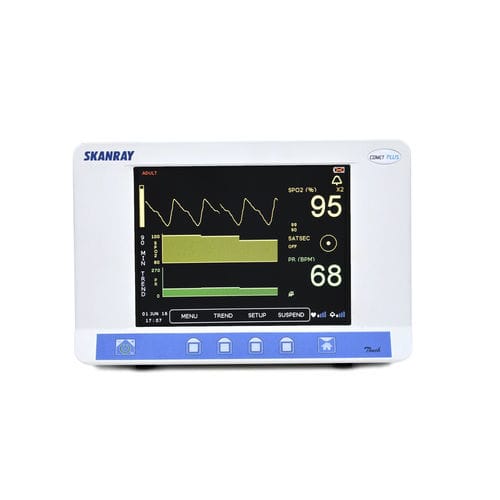 卓上パルスオキシメータ - Comet Plus - Skanray Technologies - 医療用 / バッテリー式 / 分離型センサ付き