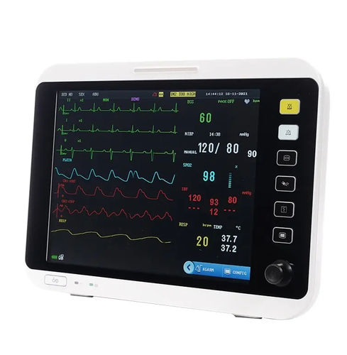 獣医用マルチパラメータモニター - OLV-VM12 - Zhengzhou Olive Electronic Technology - コンパクト / 携帯型 / ECG