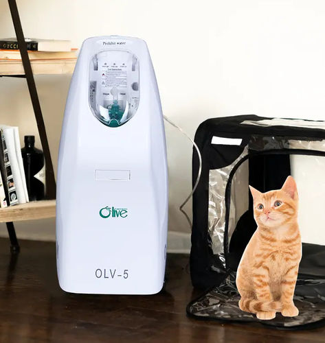 自宅療養用酸素濃縮器 - OLV-5 - Zhengzhou Olive Electronic Technology - 獣医用 / 携帯型 / PSA式