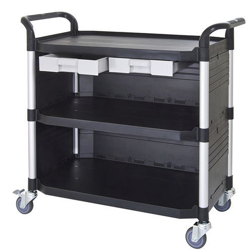 実験用カート - DTL-3KC3 - Dony Trolley - 多目的 / サービス / プラスチック製