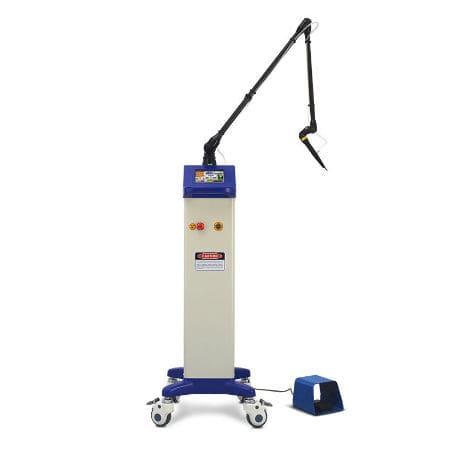 動物の手術用動物用レーザー - VET 20W - Shanghai Wonderful Opto-Electrics - CO2 / キャスター付