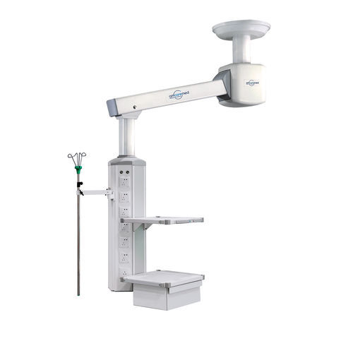 電動式医療ペンダント - PWM 100 - AMCAREMED TECHNOLOGY - 天井取付け / 手術室用 / 関節付き