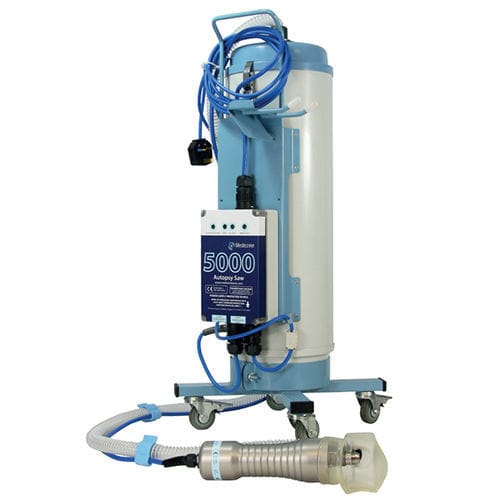 電動検死用鋸 - MDZN-5000 / MDZN-PORT - ANATHOMIC SOLUTIONS, S.L.U. - 吸引器付