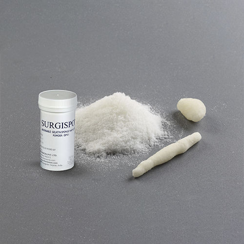 粉末止血剤 - SURGISPON - Aegis Lifesciences - 神経外科手術用 / 心臓血管手術用 / 泌尿器科手術