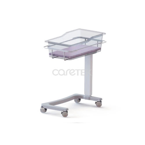 高さ調節可能な病院用バシネット - N110 - Caretek Medical - キャスター付き / 透明