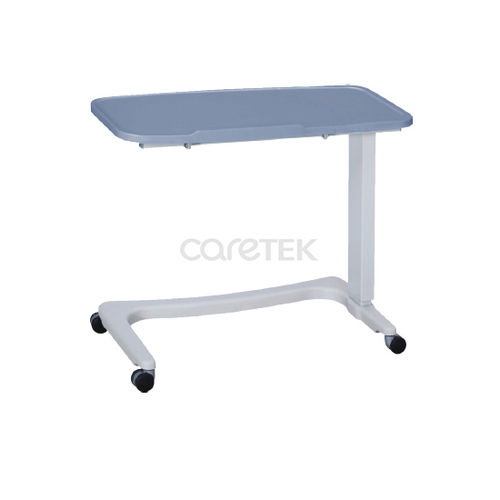 キャスター付きオーバーベッドテーブル - MT110 - Caretek Medical - 高さ調整可能 / 手動操作