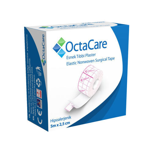 伸縮性サージカルテープ - 15502 - OctaMed Healthcare Products - 不織布 / 低アレルギー性