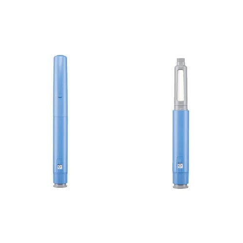 インスリン用自動穿刺ペン - PEN HV - Nemera - 糖尿病用 / 人間 / 使い捨て