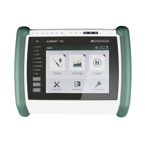 汎用データロガー - ALMEMO® 710 - Ahlborn - タッチパネル付き