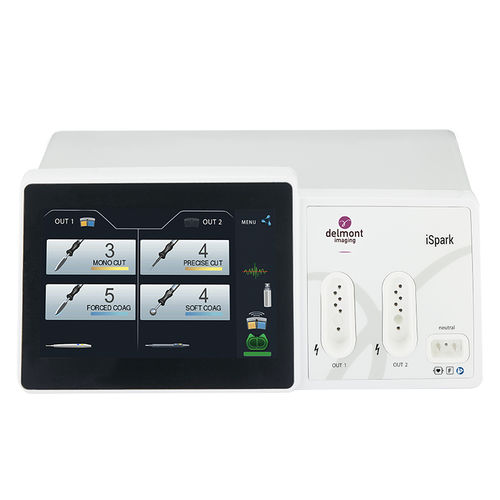 凝固電気手術器 - iSpark - Delmont imaging - 切開 / 高周波 / タッチパネル付き
