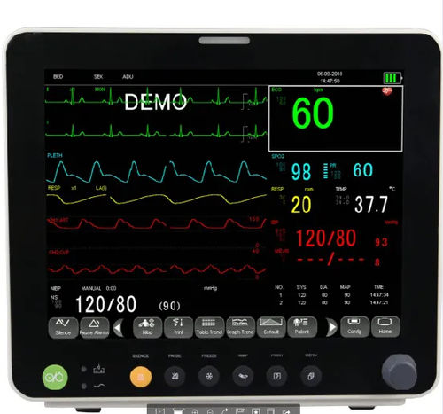 コンパクトマルチパラメータモニター - Hunan Fude Technology - 携帯型 / ECG / TEMP