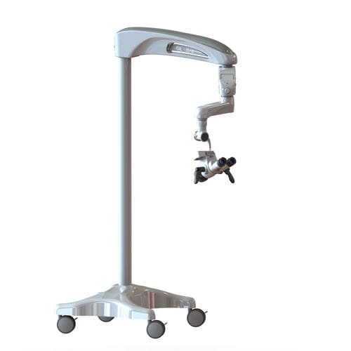 耳鼻咽喉科用診療用顕微鏡 - A-SERIES - Global Surgical Corporation America - キャスター付き