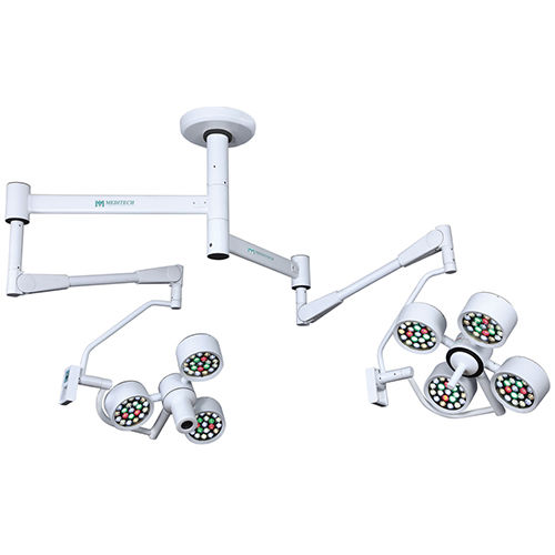 天井取付け無影灯 - XN 243 - Meditech India - LED / アーム2本 / 93