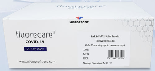 COVID-19用検査キット - fluorecare® MF-60 - Shenzhen Microprofit Bio-tech Co., Ltd. - SARS-CoV-2 / 鼻 / イムノクロマトグラフィー