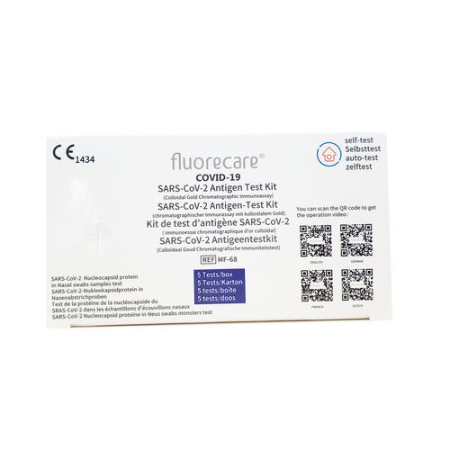 COVID-19用検査キット - fluorecare® MF-68  - Shenzhen Microprofit Bio-tech Co., Ltd. - 家庭用 / 抗原 / SARS-CoV-2
