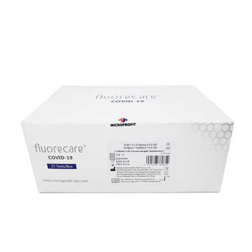 COVID-19用検査キット - fluorecare® MF-71 - Shenzhen Microprofit Bio-tech Co., Ltd. - インフルエンザ用 / 抗原 / SARS-CoV-2