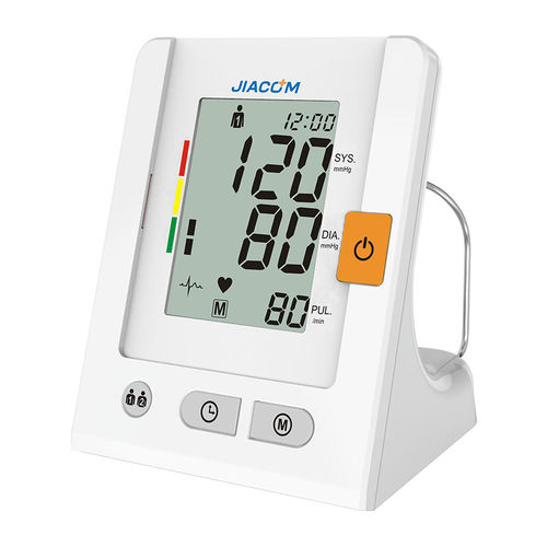 自動電子血圧計 - BP358A - SHENZHEN JIACOM TECHNOLOGY CO. LTD - 大人用カフ付 / USBポート付き