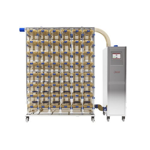 マウス用動物研究用かご - IVC - Orchid Scientific and innovative India Pvt Ltd - モジュール式 / 換気付き