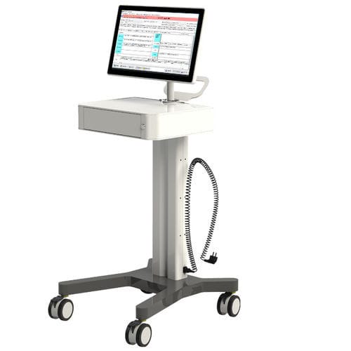 医療用コンピュータ用台車 - Cizgi Teknoloji - 移動式 / 引き出し付き