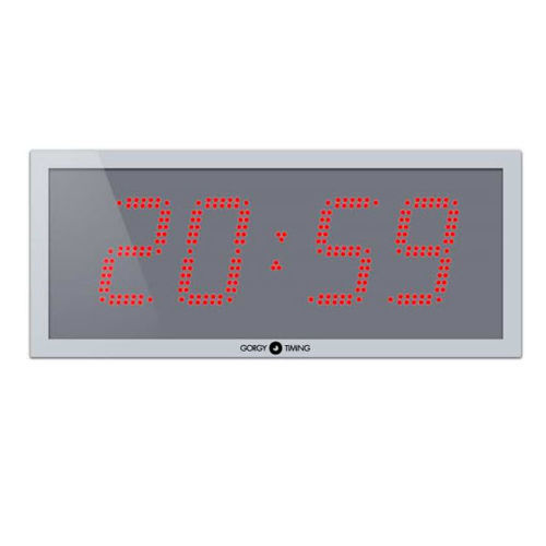 デジタル時計 - LEDI® 15 outdoor double face - Gorgy Timing SAS - 医療施設用 / 同期