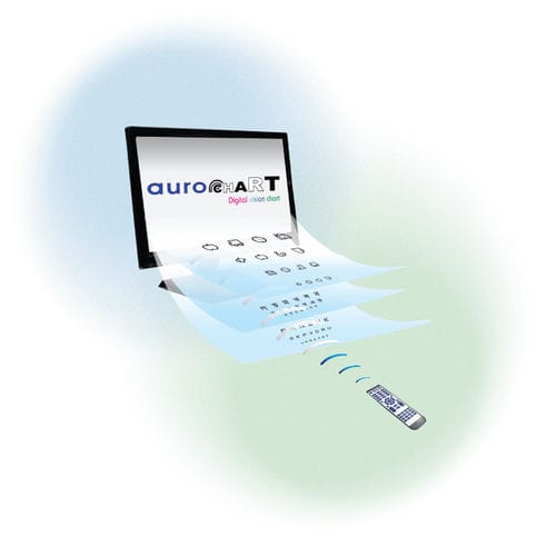 遠隔操作式眼科チャートプロジェクター - Aurochart-DVC - Aurolab