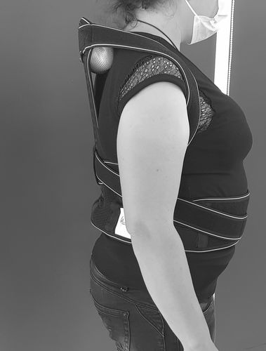背中と腰の怪我用シミュレーター Siviha Simulation Vieillissement Et Handicap