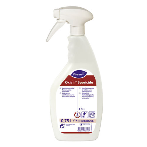 手持ち型消毒スプレー - Oxivir Sporicide  - DIVERSEY