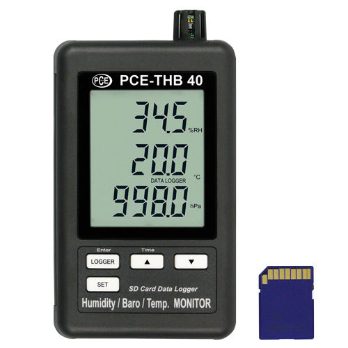 温度データロガー - PCE-THB 40 - PCE Ibérica S.L. - 湿度 / 圧力 / USB
