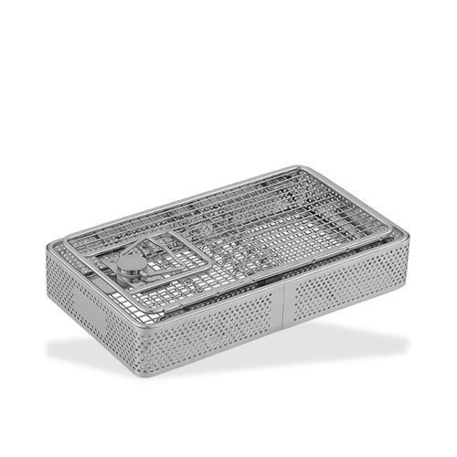 歯科器具用滅菌カセット - CIL 022 010 001 - Chaplet International - ステンレススチール製 / 有孔