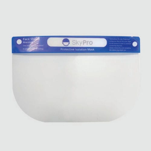 ポリエチレンフェイスシールド - Spro Medical Supplies - 全面 / 大人用 / 小児用