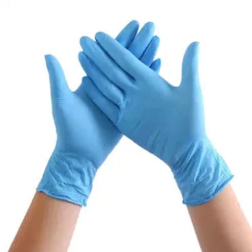 二トリル製手袋 - BLUE - 5Star Medical - ラテックス製 / 診察用 / 両手利き