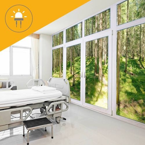 病院用LEDパネル - NATURELux® - Integromed GmbH - 壁取り付け式 / グラフィック アニメーション付