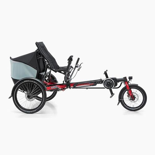 ペダル式リカベントトライク - LEPUS - Hase Bikes - 電気 / 大人用 / 折りたたみ式