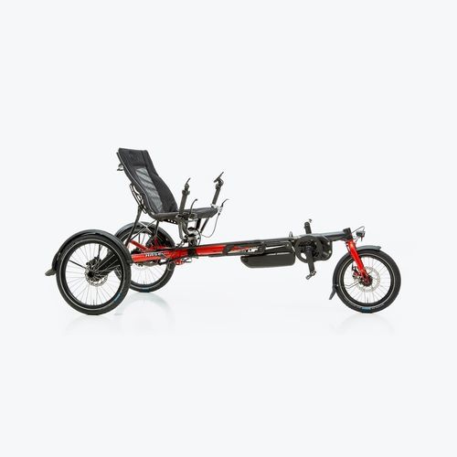 ペダル式リカベントトライク - LEPUS E - Hase Bikes - 電気 / 大人用 / 折りたたみ式
