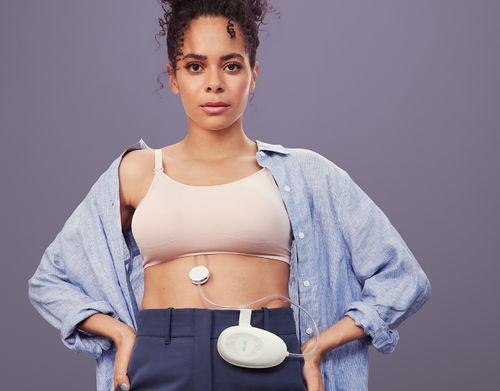 SIMBAE elvie Stride ウェアラブル電動搾乳器 ハンズフリー搾乳器 電動 