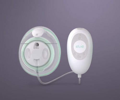 電動搾乳器 - Stride - Elvie - 充電式バッテリー付き / ダブルポンプ付 / 着用型